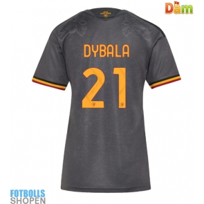 Billiga AS Roma Paulo Dybala #21 Tredjeställ Dam 2026-27 Kortärmad